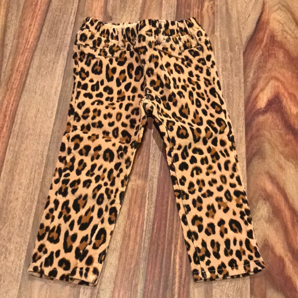 Baby Gap Leopard Corduroys Size 2 Years